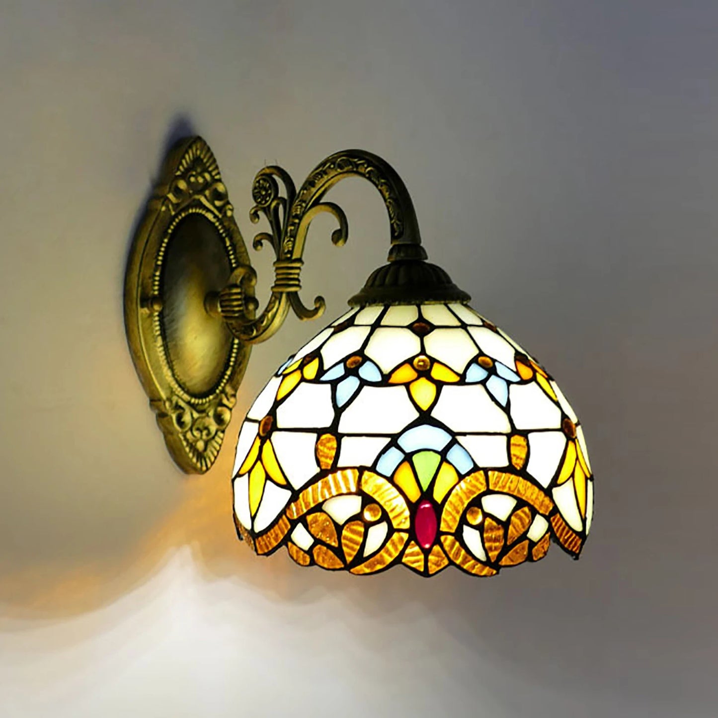 Vintage Dome Wall Lamp for Living Room and Hallway