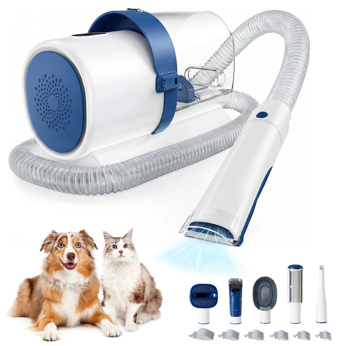 JHK Pet Grooming Vacuum Kit 