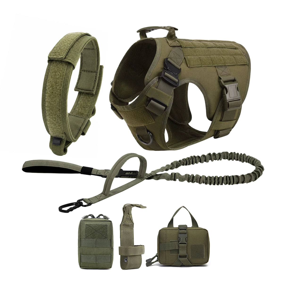 Adjustable Tactical Dog Harness 