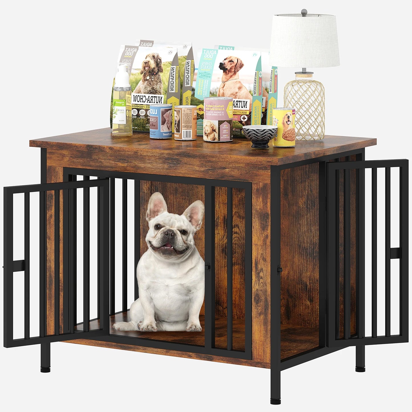 Heavy Duty Dog Kennel Table Television Stand And Plant Stand