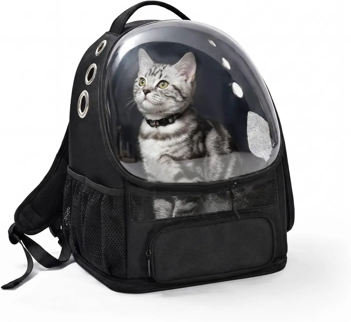 Collapsible Pet Carrier Backpack for Small Pets with Bubble Window