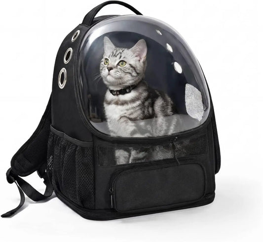 Collapsible Pet Carrier Backpack for Small Pets with Bubble Window