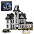 Gothic House Building Blocks Set Nightfall Manor Architecture Bricks Creative Home Decoration Desktop Ornament Halloween Gift for Adults Pet and Home Outlet