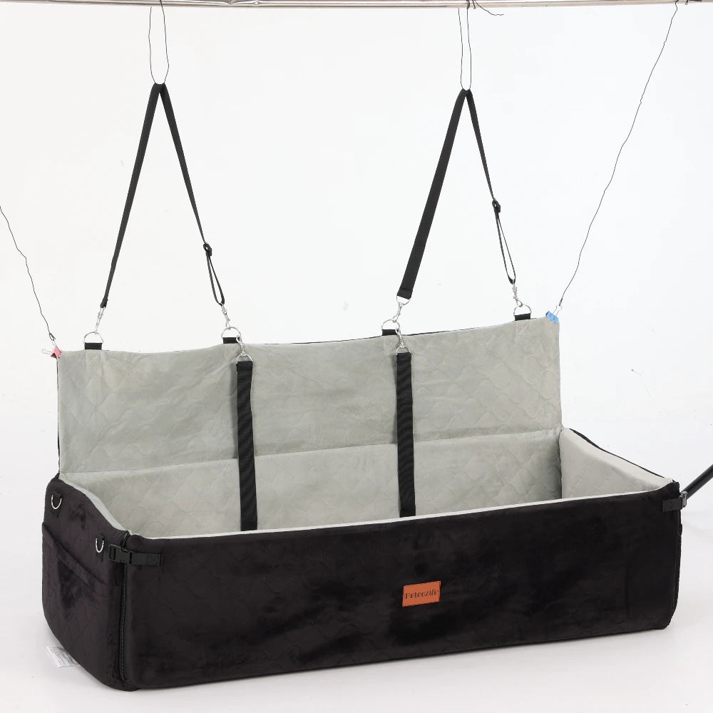 Domipet Multifunctional Dog Car Seat With Thick Cushion