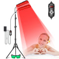 Astarexin Red Light Therapy Panel, 660nm & 850nm Dual-head Infrared LED Light Lamps for Full Body Use, Home Light Device for Face, Body & Daily Wellness Pet and Home Outlet