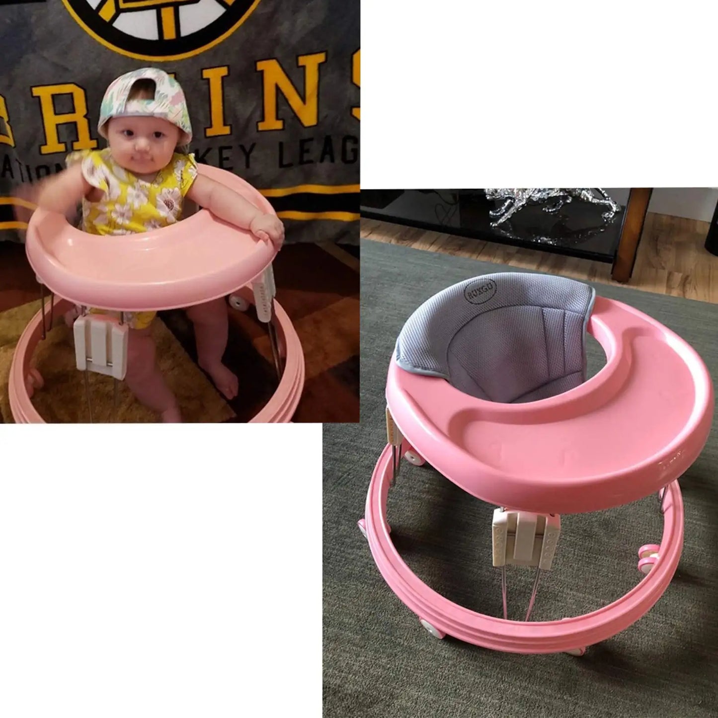Foldable Multi Function Baby Walker With Anti Rollover Brake