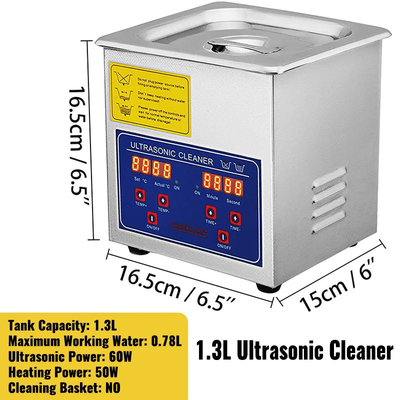 SucceBuy Ultrasonic Cleaner For Dishes And Home Cleaning