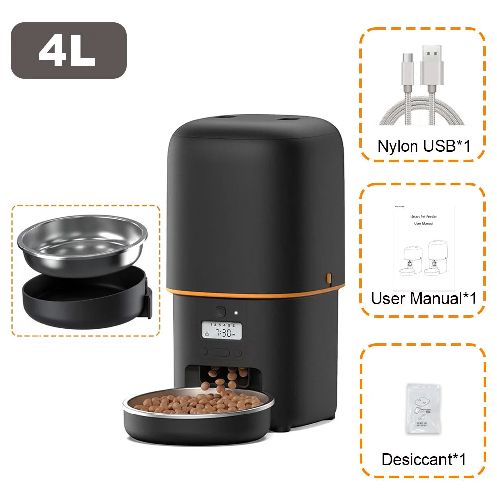 Nityers 4L Automatic Cat Feeder
