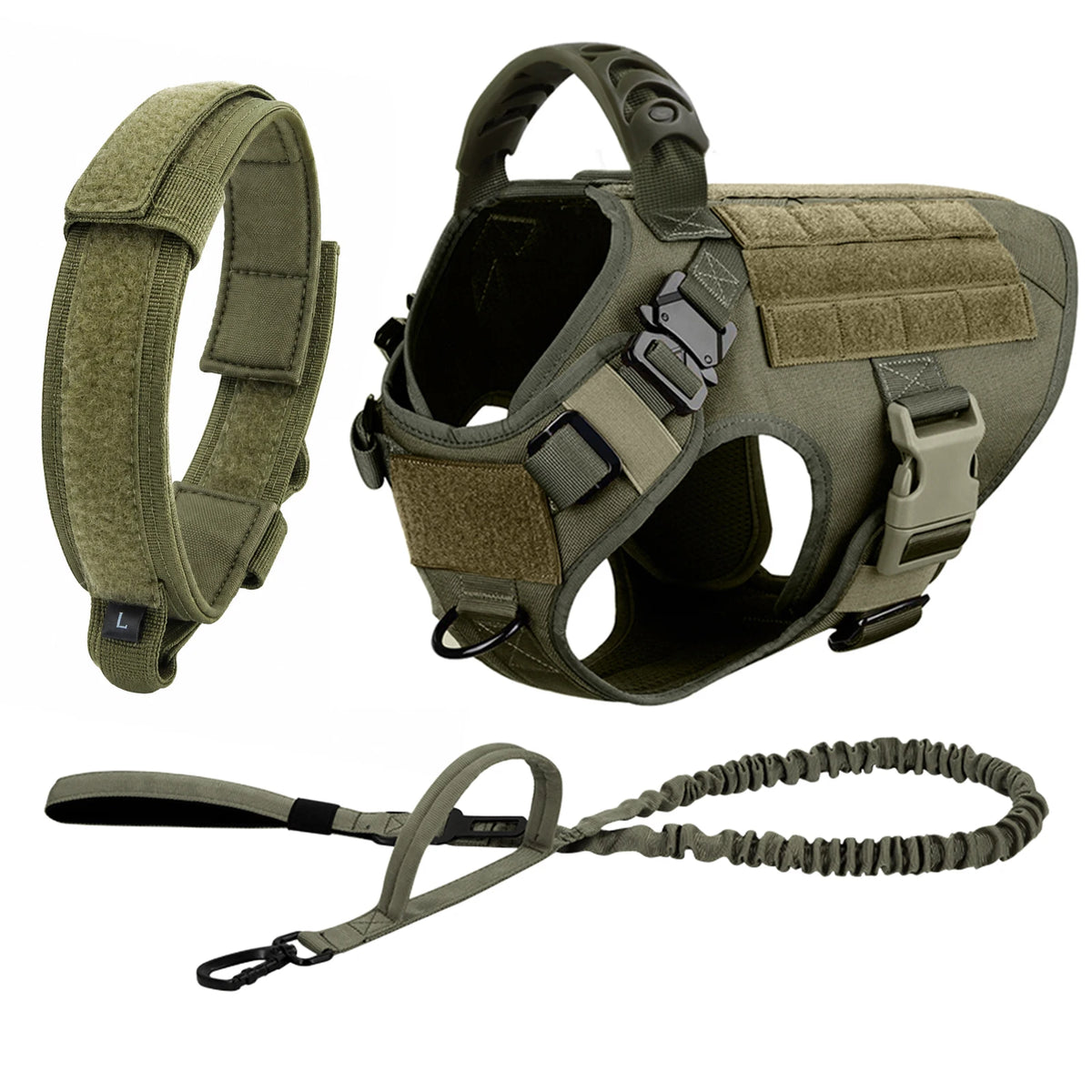 Heavy-Duty No-Pull Tactical Dog