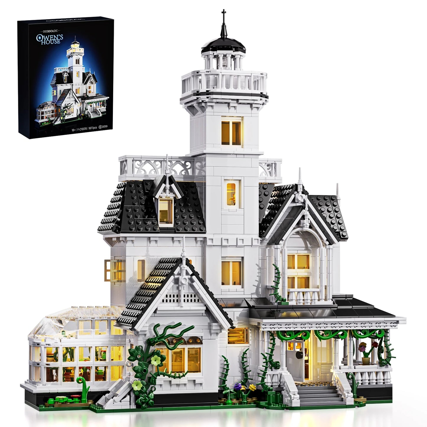 Magic House LED Building Set Victorian Model For Adults