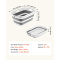 SucceBuy Collapsible Dog Bathtub