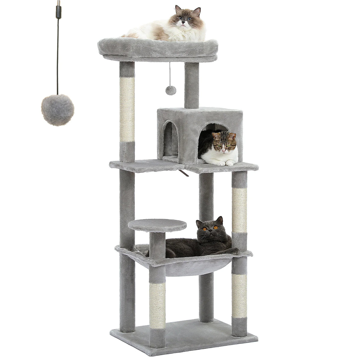 5-Level Cat Tree with Large Hammock