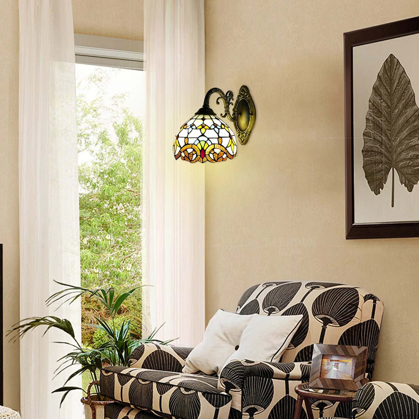 Vintage Dome Wall Lamp for Living Room and Hallway