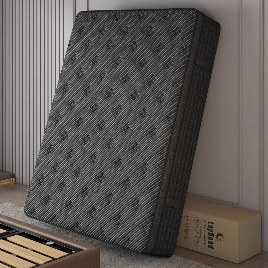 LayRoad Memory Foam Pocket Spring Mattress