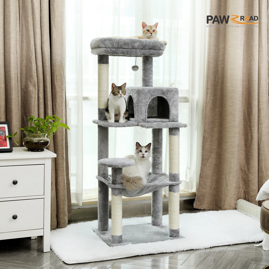5-Level Cat Tree with Large Hammock