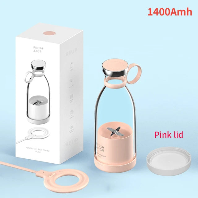 Zoeydam Portable USB Electric Juicer Blender Fruit Mixer