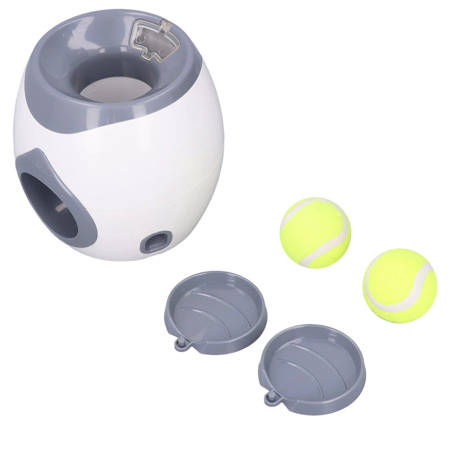 Dog Tennis Ball Feeding Toy 2 Balls Interactive Training Equipment