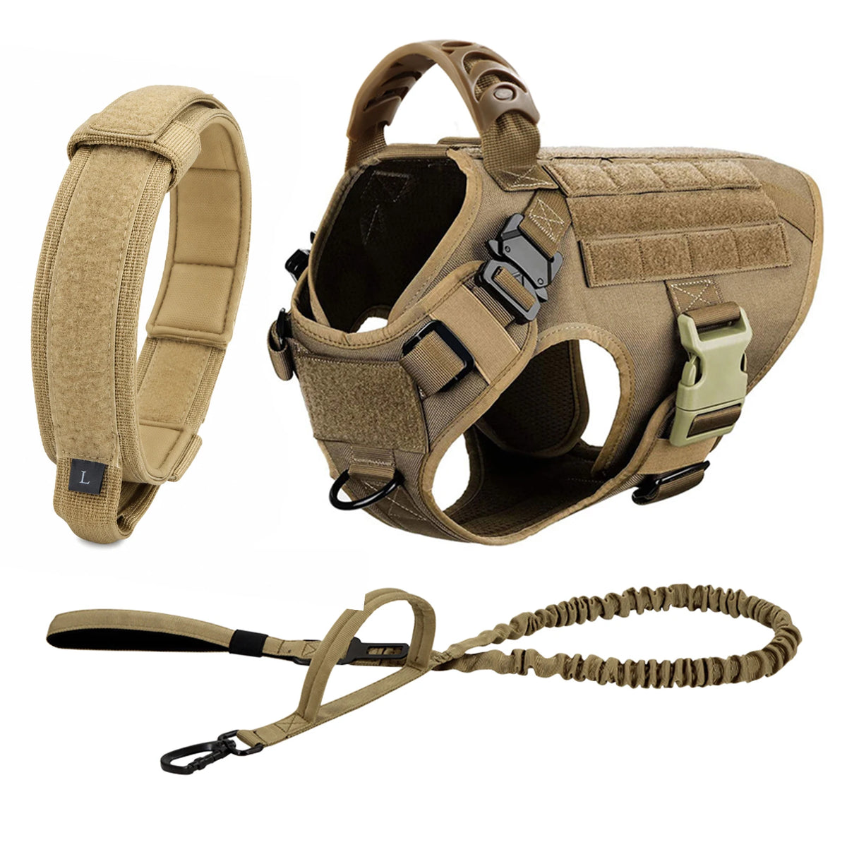 Heavy-Duty No-Pull Tactical Dog