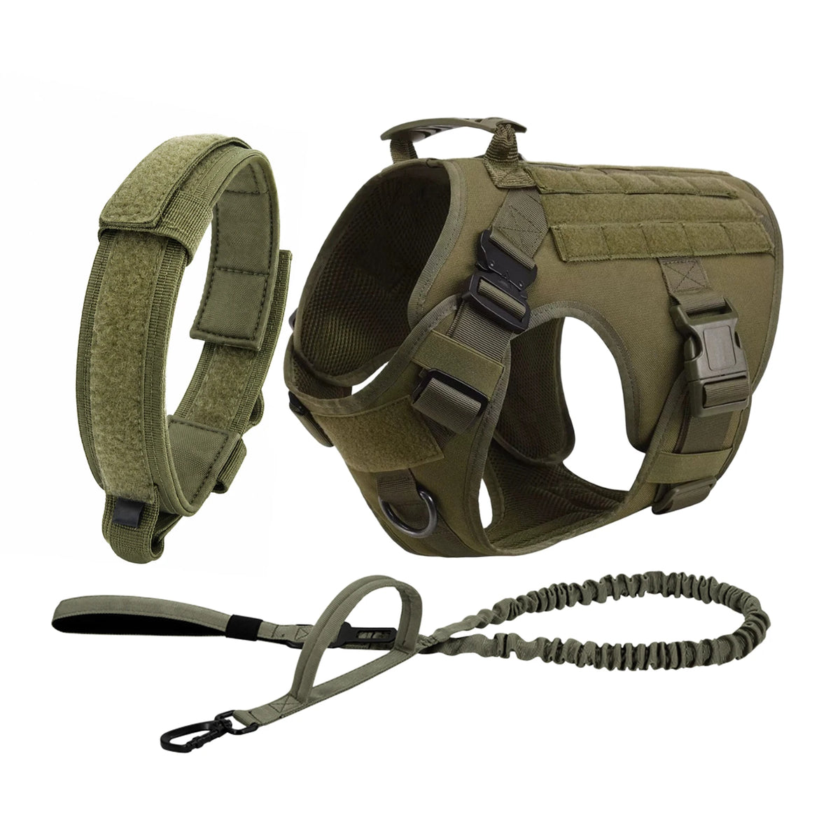 Adjustable Tactical Dog Harness 