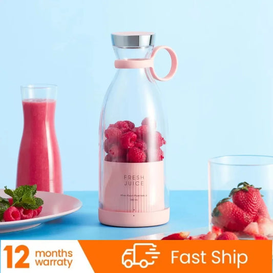 Zoeydam Portable USB Electric Juicer Blender Fruit Mixer