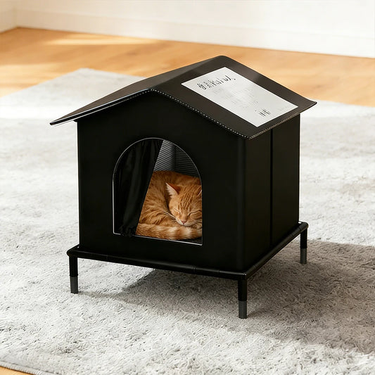 CWV Cat House Outdoor Indoor Insulated Waterproof For Strays All Season
