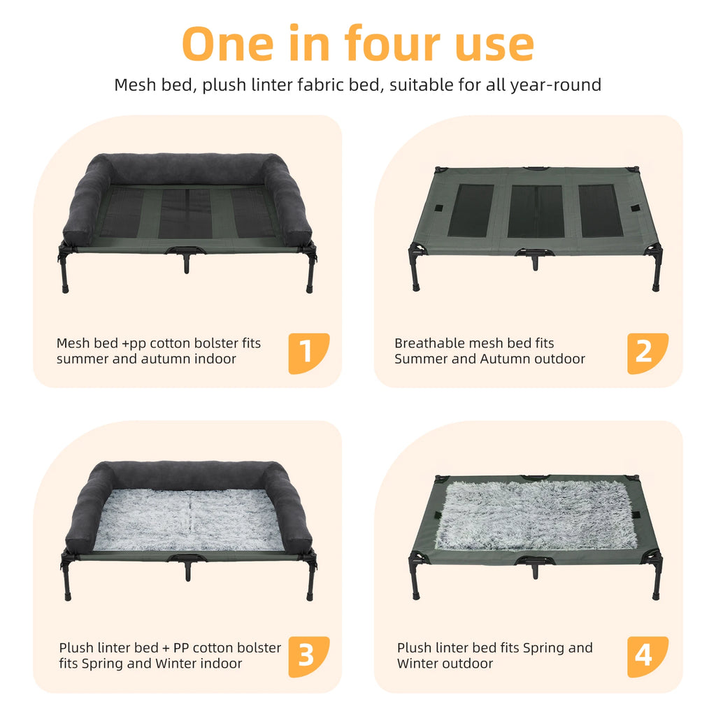 Elevated Cooling Dog Bed