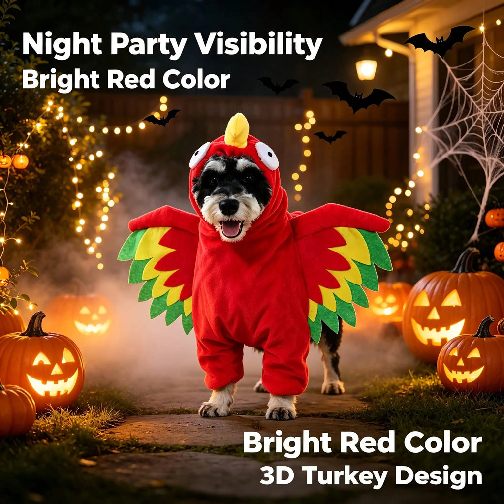 Halloween Pet Turkey Costume