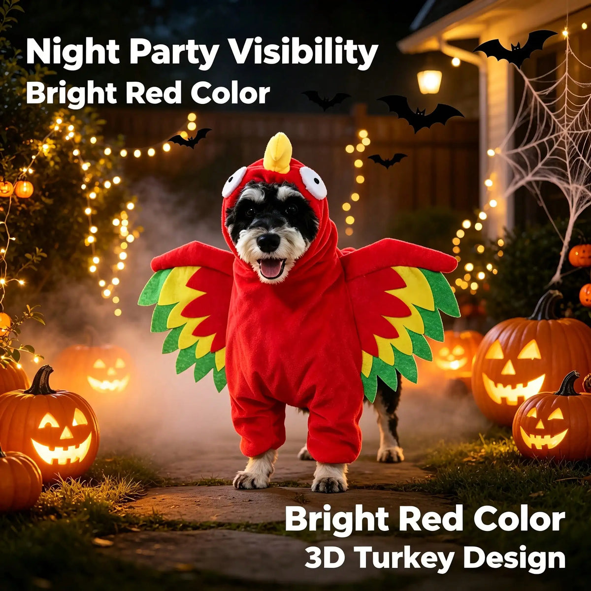 Halloween Pet Turkey Costume