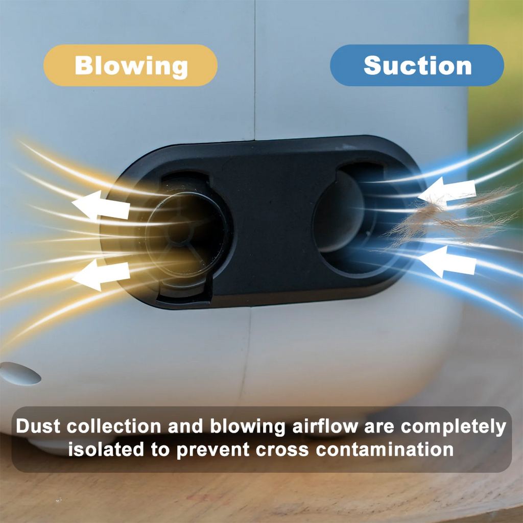 5-in-1 Pet Grooming Kit Professional Dog Hair Clipper Vacuum Dryer Low Noise Pet Grooming Trimmer Set with Multi Tools Professional Pet Grooming Vacuum Kit for Dogs Cats Hair Shedding Cleaning Pet and Home Outlet