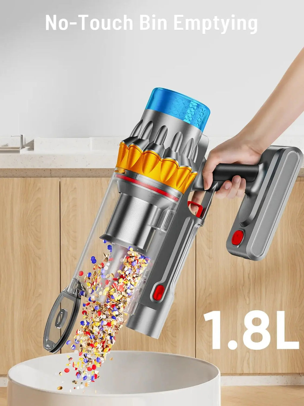 VAKERR X15 Pro Cordless Vacuum Cleaner 65KPa Suction Performance Pet and Home Outlet