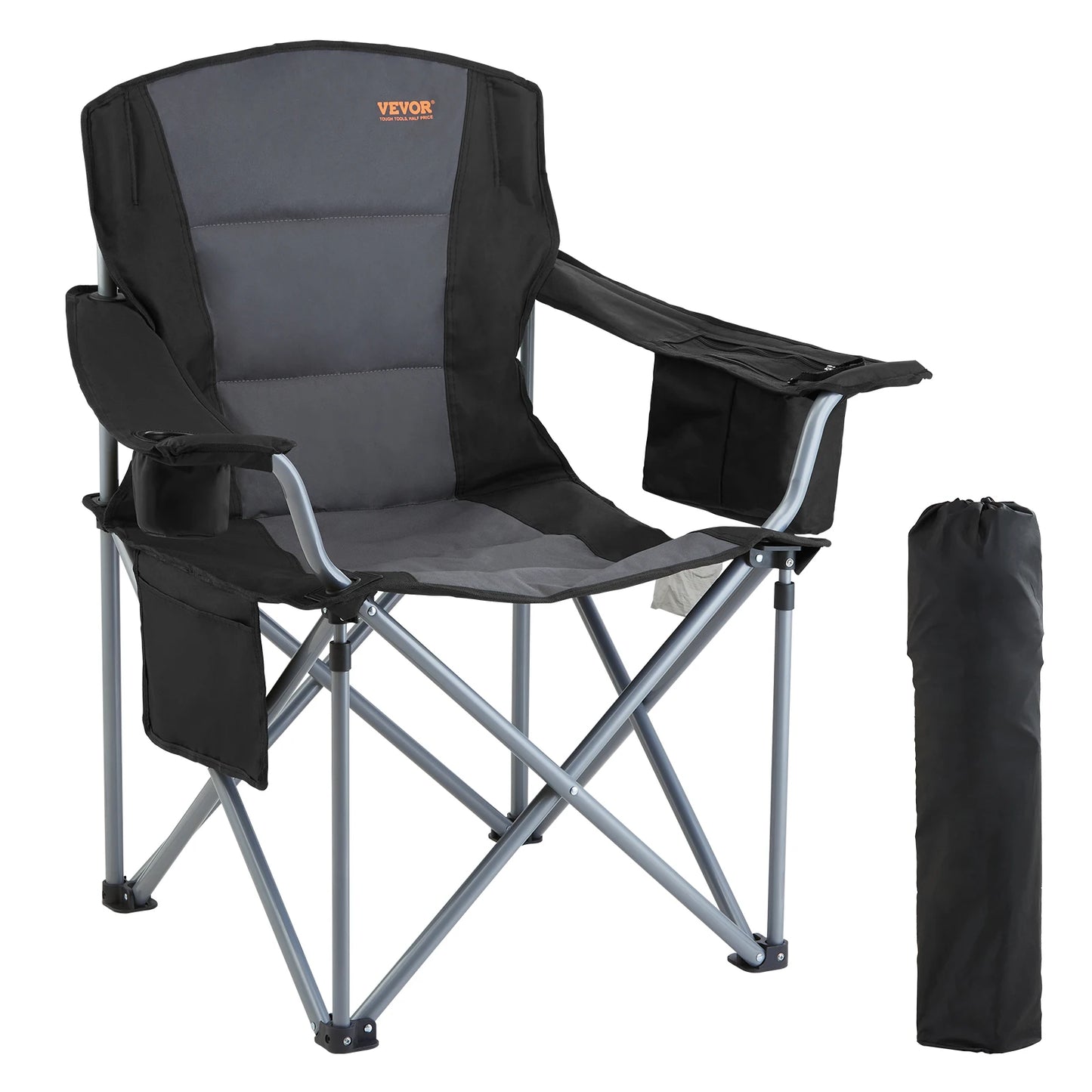SucceBuy Ultralight Outdoor Camping Chair 350Lb Capacity Folding Chair