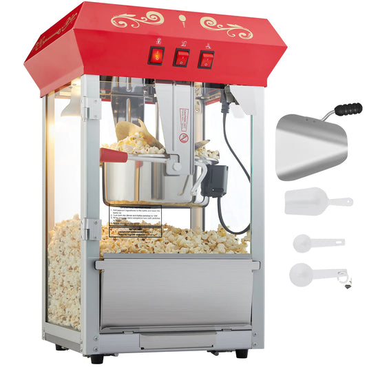 SucceBuy Commercial Popcorn Maker 500W Electric Popper Machine
