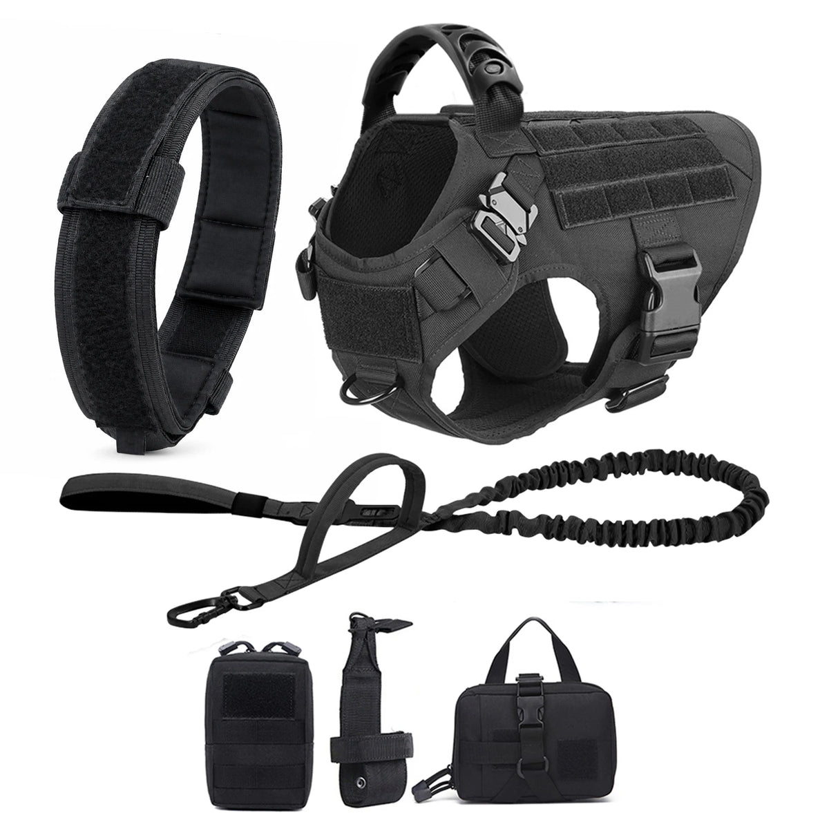 Heavy-Duty No-Pull Tactical Dog