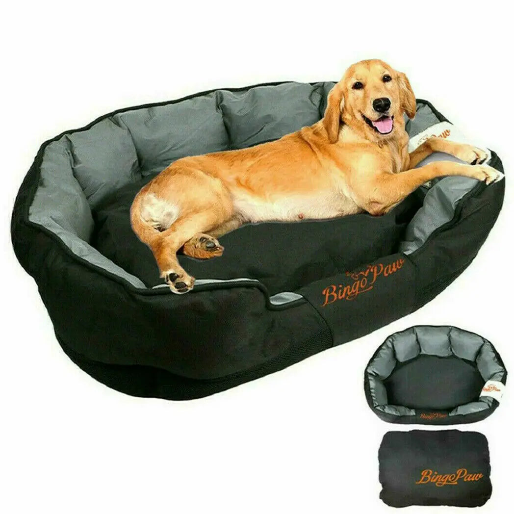 Borwart Waterproof Orthopedic Dog Bed With Removable Washable Cover
