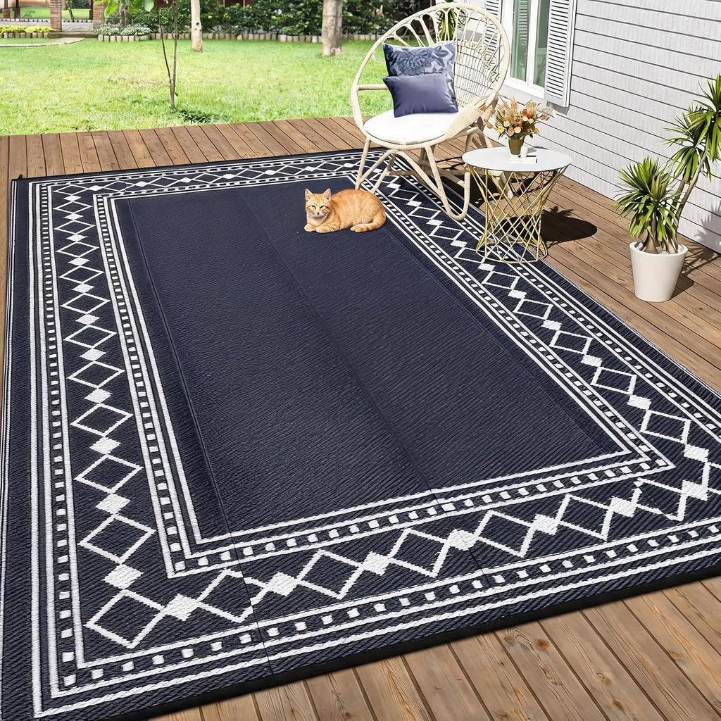 9x18/8X10FT Waterproof Plastic Straw Luxury Living Room Carpet Washable Decoration Coffee Tables Bedroom Rug Outdoor Mat Hotel Homestay Decorative Pet and Home Outlet