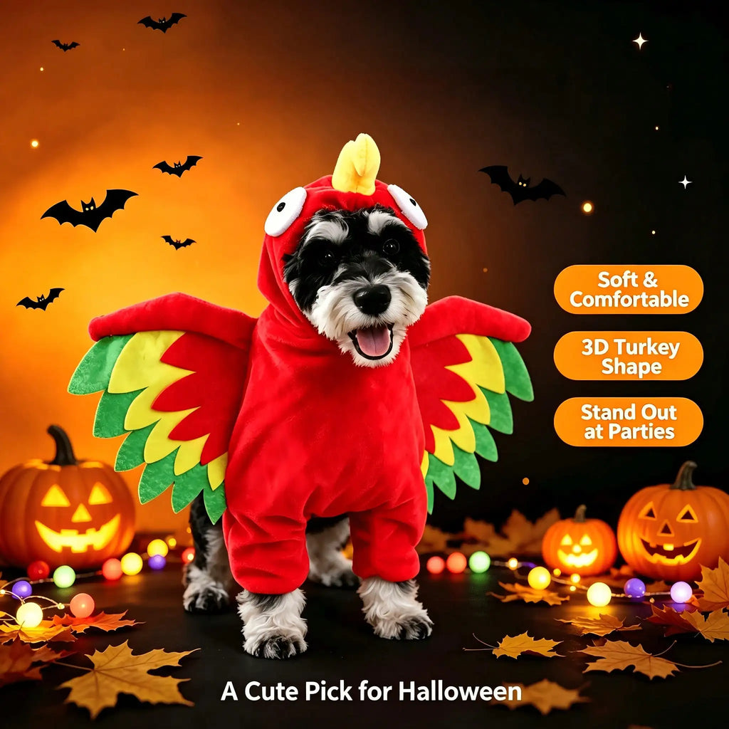 Halloween Pet Turkey Costume