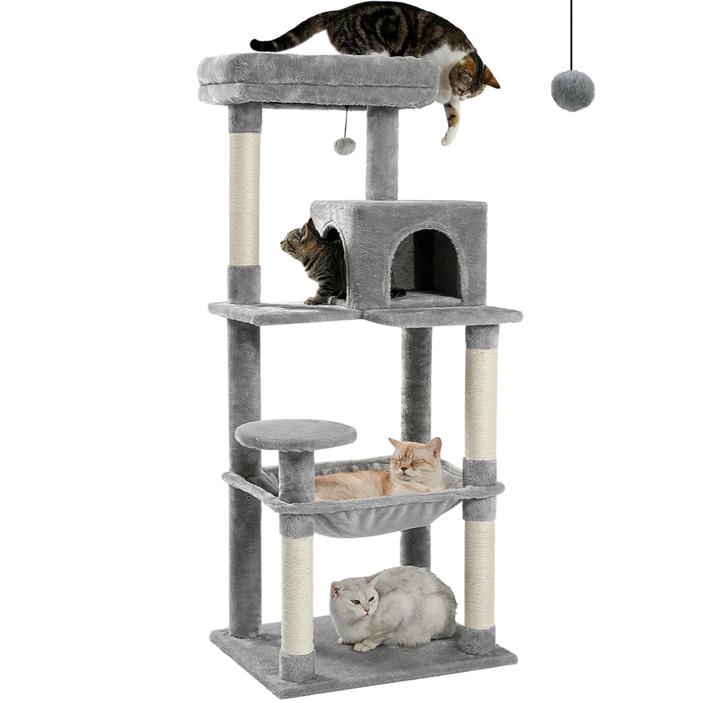 5-Level Cat Tree with Large Hammock