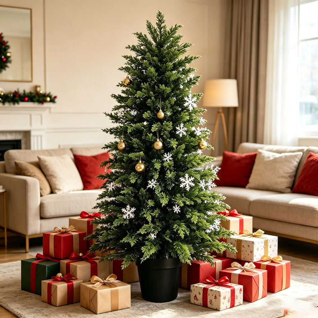 UV Resistant Artificial Cedar Topiary Trees