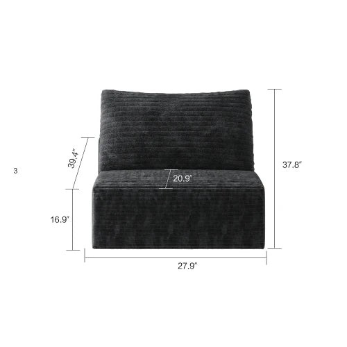 YQXH Cloud Modular Sectional Sofa With Plush Memory Foam