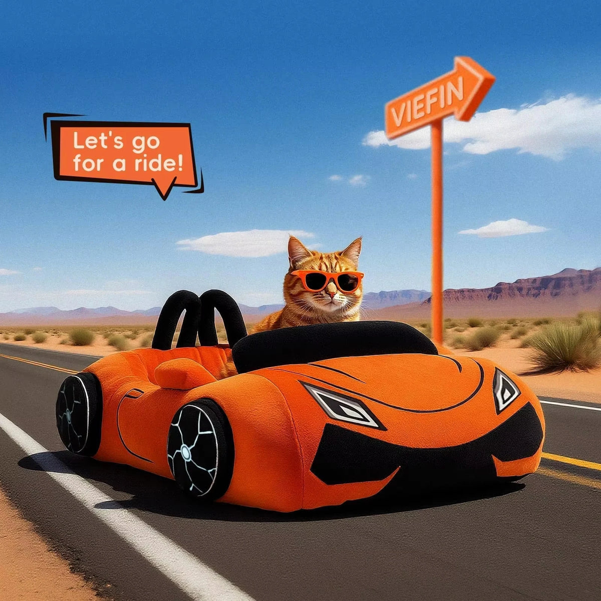 CWV Supercar Cat Bed