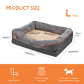 BINGOPAW Large Dog Bed With Removable Washable Cover Anti Allergy Pet and Home Outlet