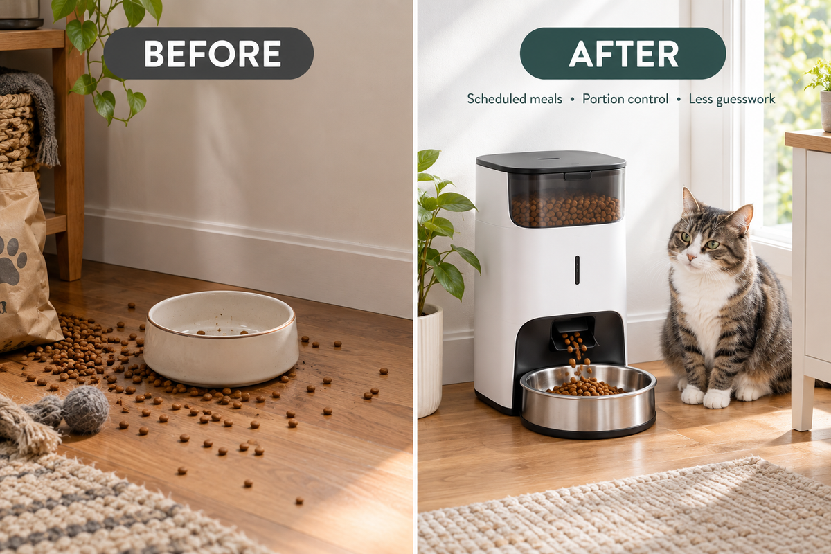 Nityers 4L Automatic Cat Feeder